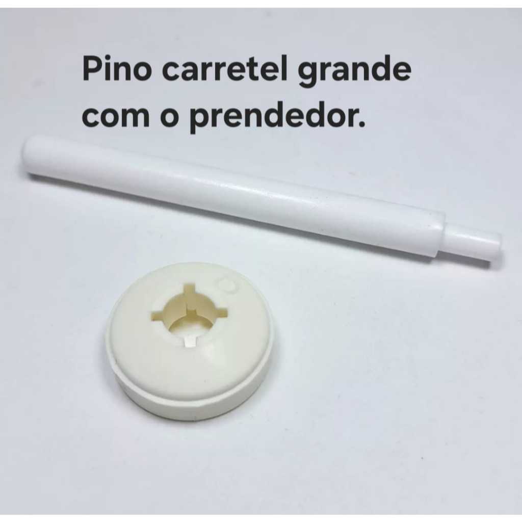 Pino Porta Carretel Horizontal Prendedor